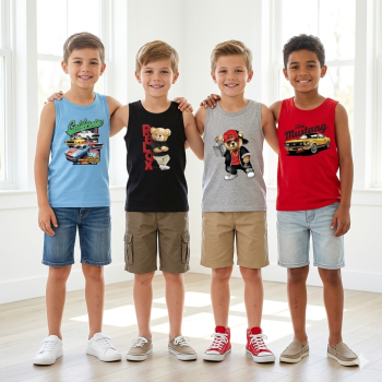 Baby Sleeveless T-shirt Combo