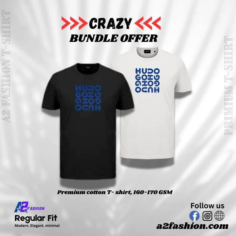 PRIMIUM T SHIRT COMBO - Main view showing full design