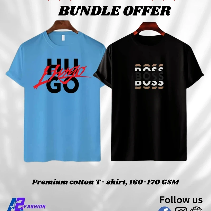 PRIMIUM T SHIRT COMBO - Main view showing full design