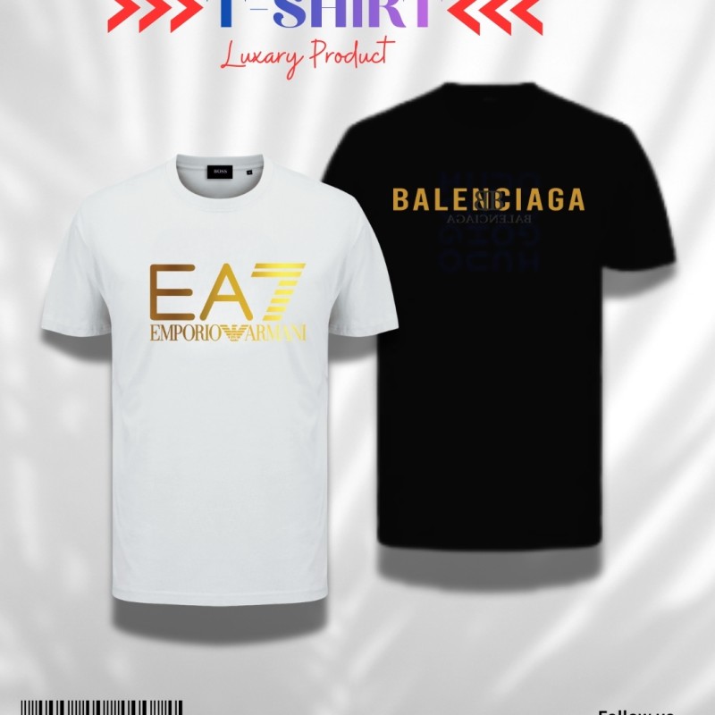 Luxury T-Shirt Combo-004 - Main view showing full design