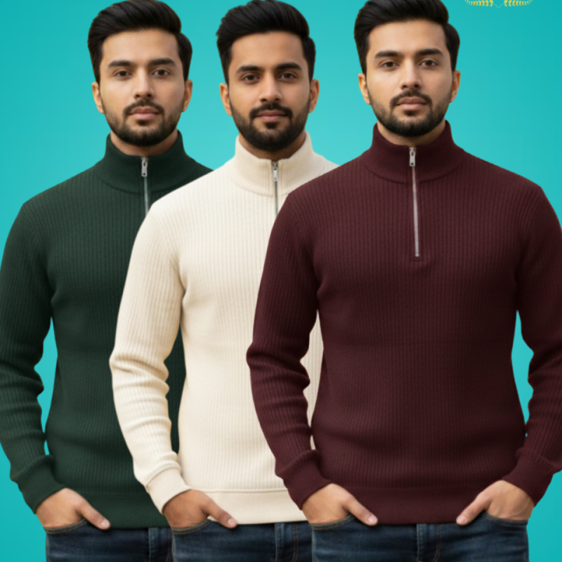 Mens Sweatshirt Combo - Alternate view 1 showing  color