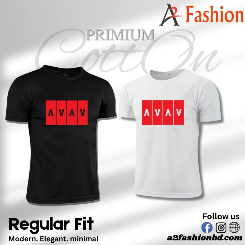 mens t-shirt 2pcs combo - Main view showing full design