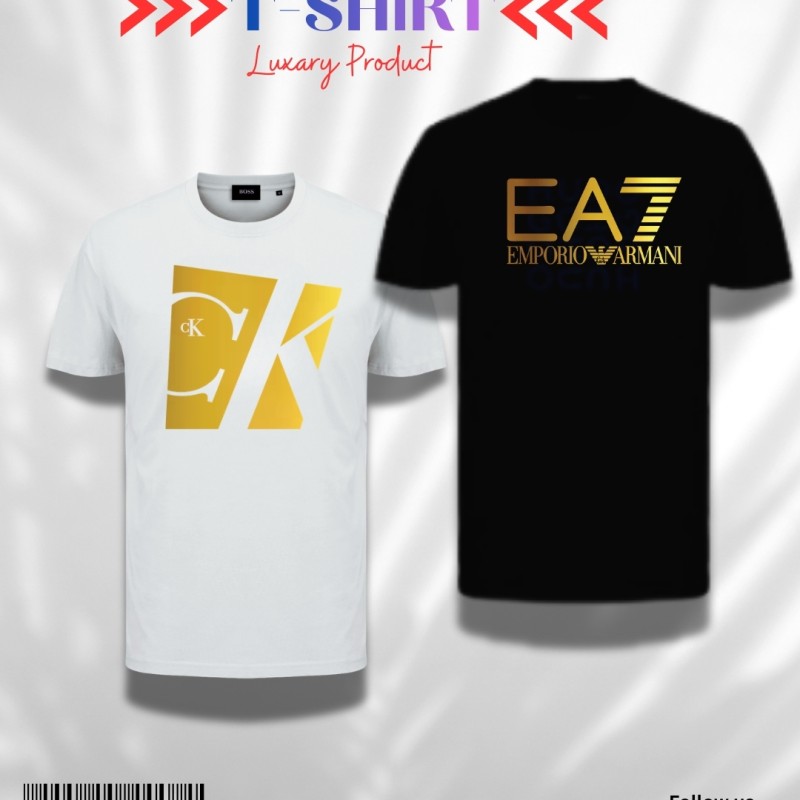 Luxury T-Shirt Combo-005 - Main view showing full design