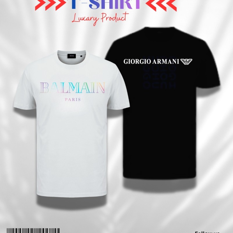 Luxury T-Shirt Combo-006 - Main view showing full design