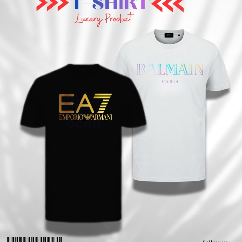 Luxury T-Shirt Combo-009 - Main view showing full design